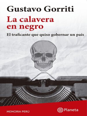 cover image of La calavera en negro
